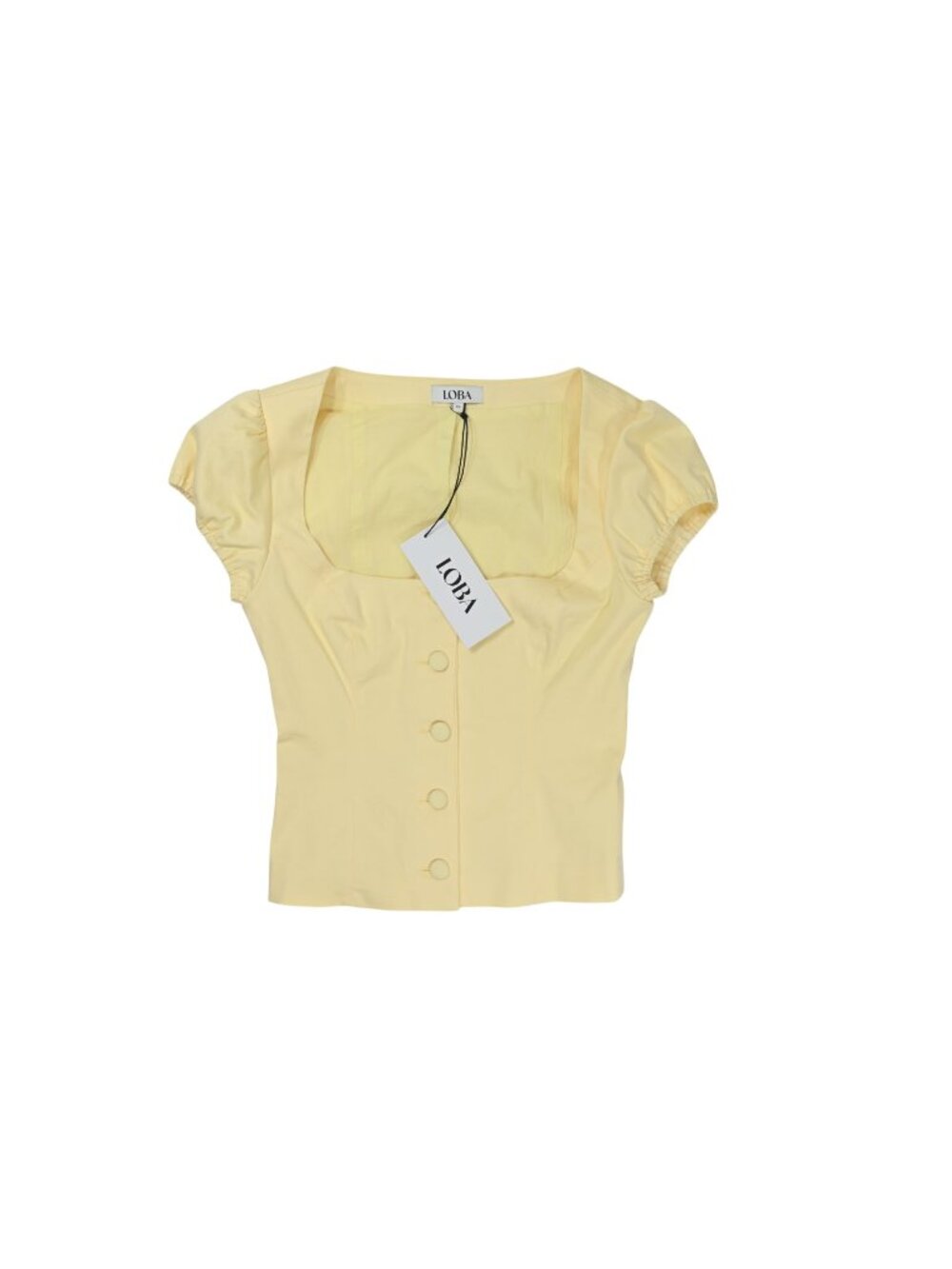 LOBA Rae Top in Butter Yellow